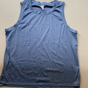 Members Mark Perforated‎ Tank Blue